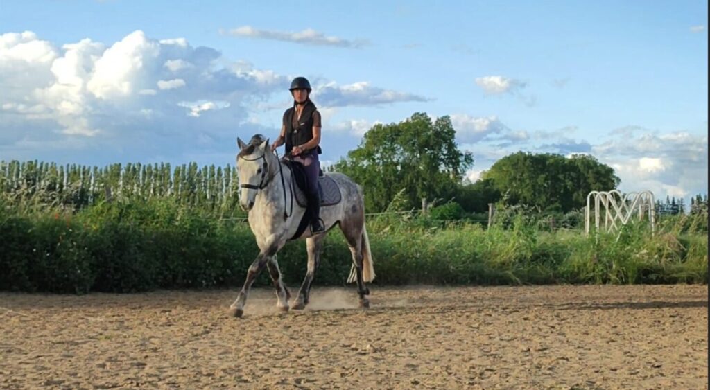 Camille et Hero en mai 2024 dans le Gard