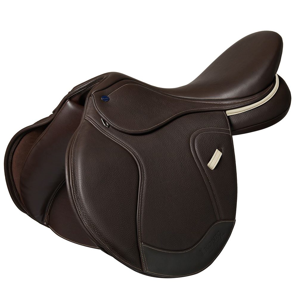 Selle Ikonic Light Mixte Comfort havane liseré beige
